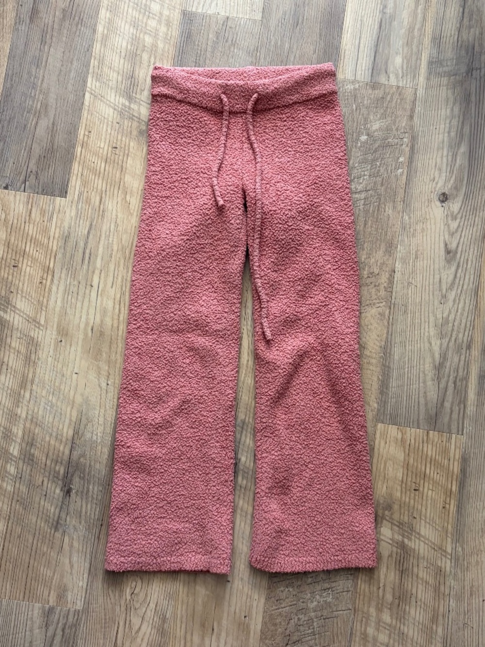 Aerie Women's Just Rosey Marshmallow Sherpa Pajama Lounge Pants